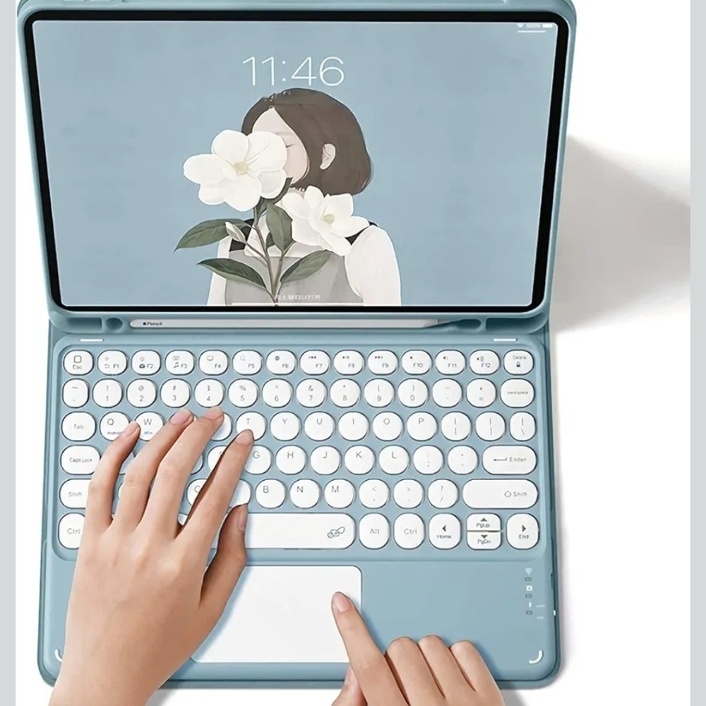 Bluetooth Keyboard Case for iPad Air